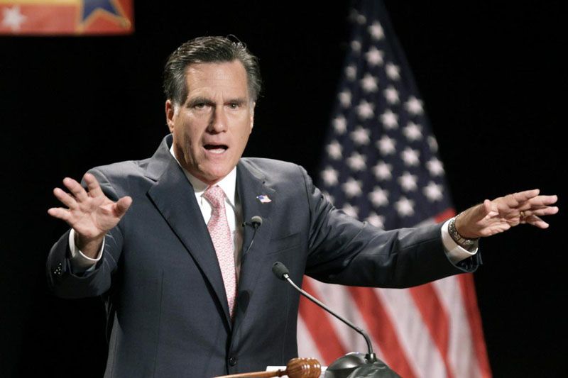 Mitt Romney the front runner?